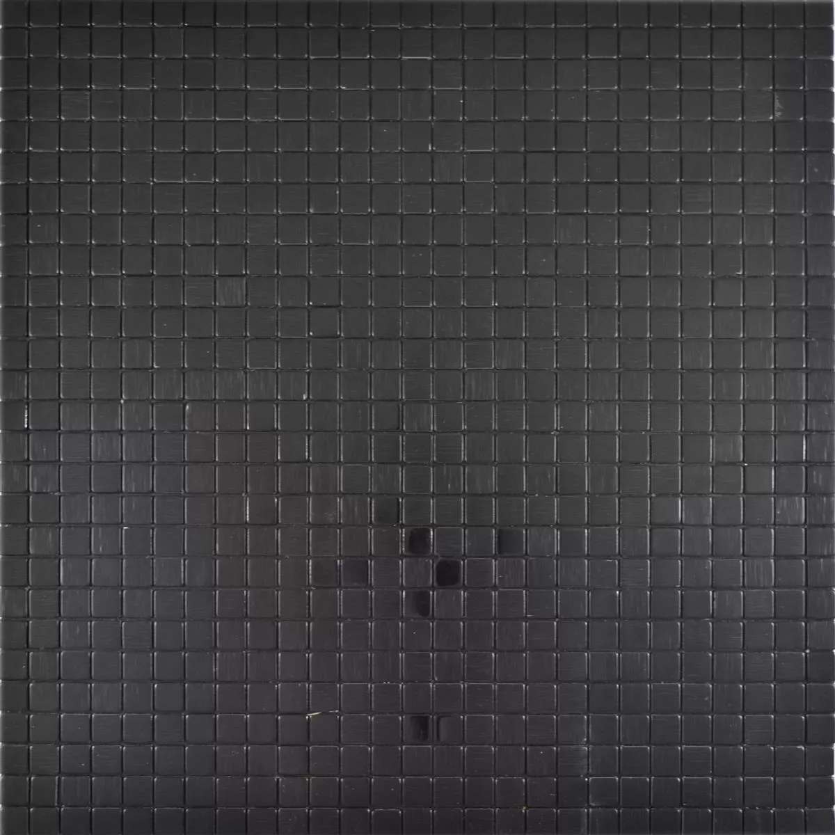 Uzorak Metal Mozaik Pločice Wygon Samoljepljiv Crna 