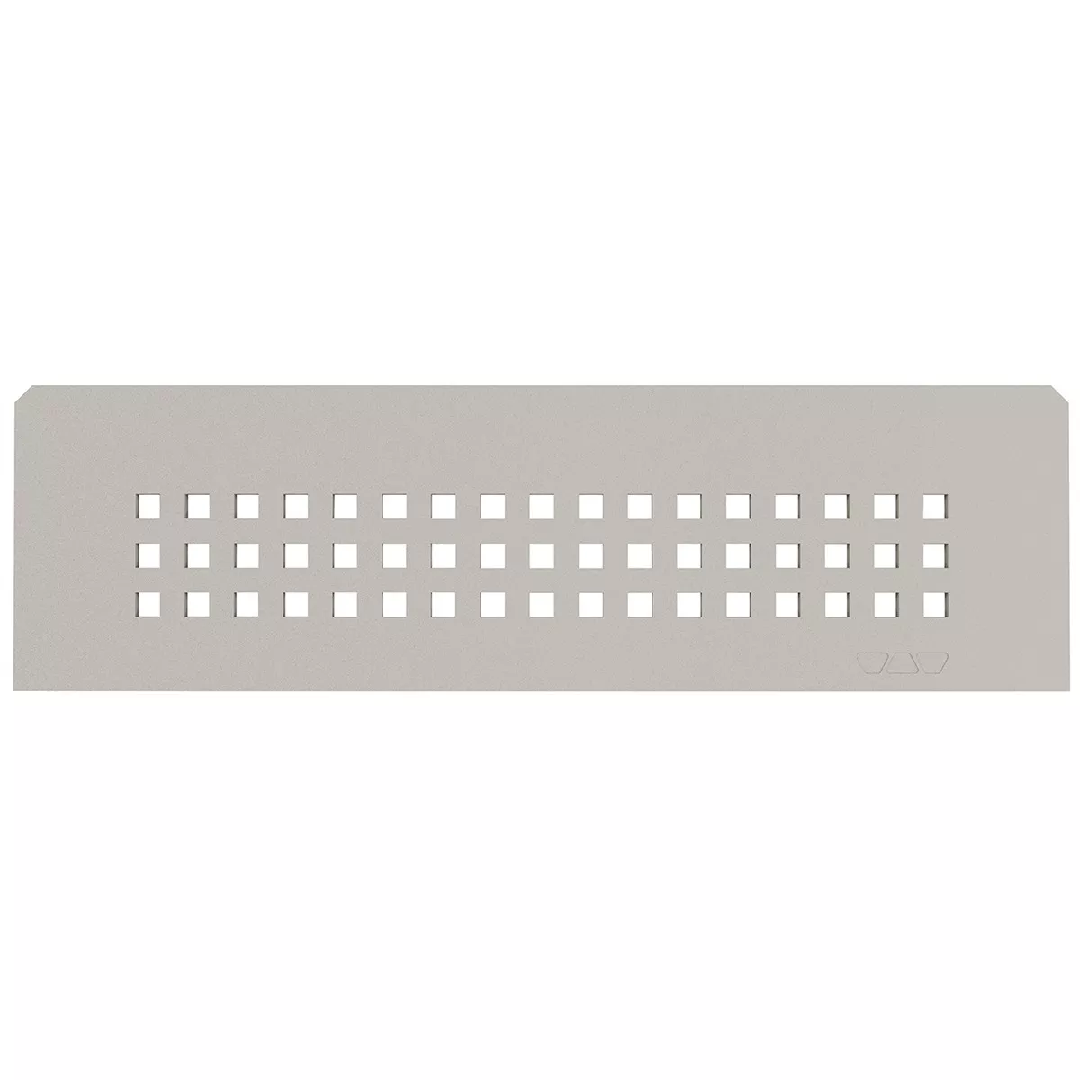 Zidna polica Schlüter pravokutna 30x8,7 cm kvadratna bež