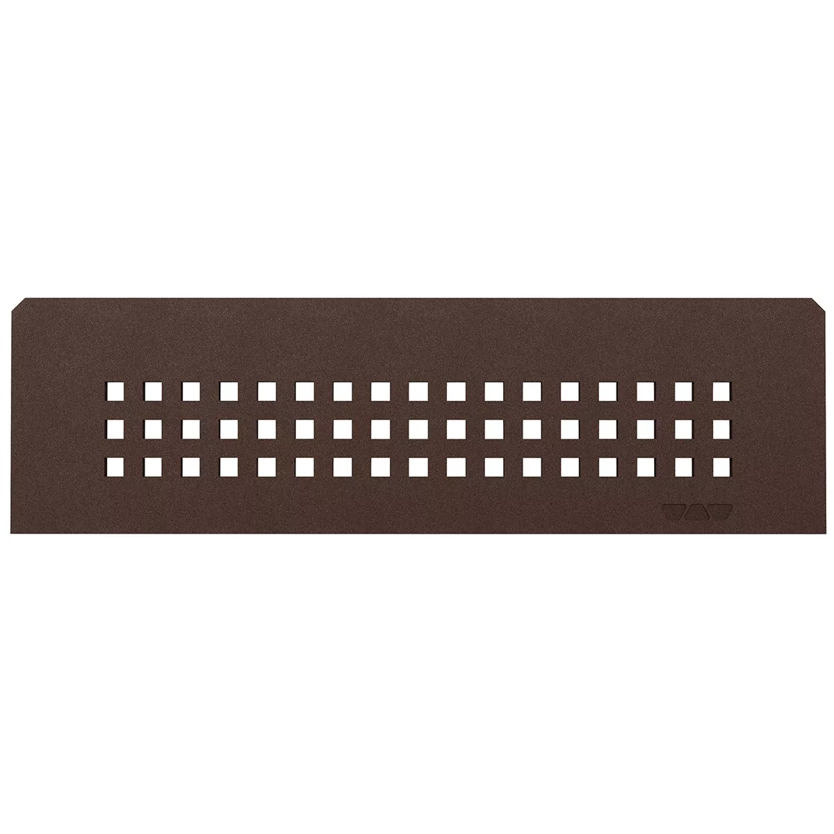 Zidna polica Schlüter Pravokutnik 30x8,7 cm Kvadratna brončana