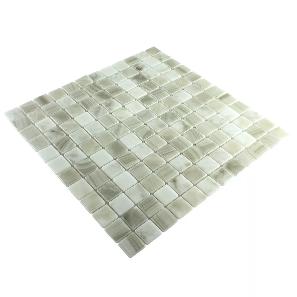 Mozaik Staklo Za Bazene Baltic Bež 25x25mm