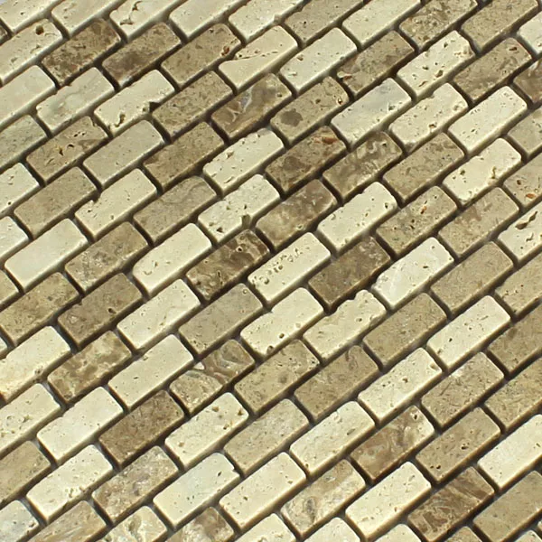 Uzorak Mozaik Pločice Travertino Gironde Noce