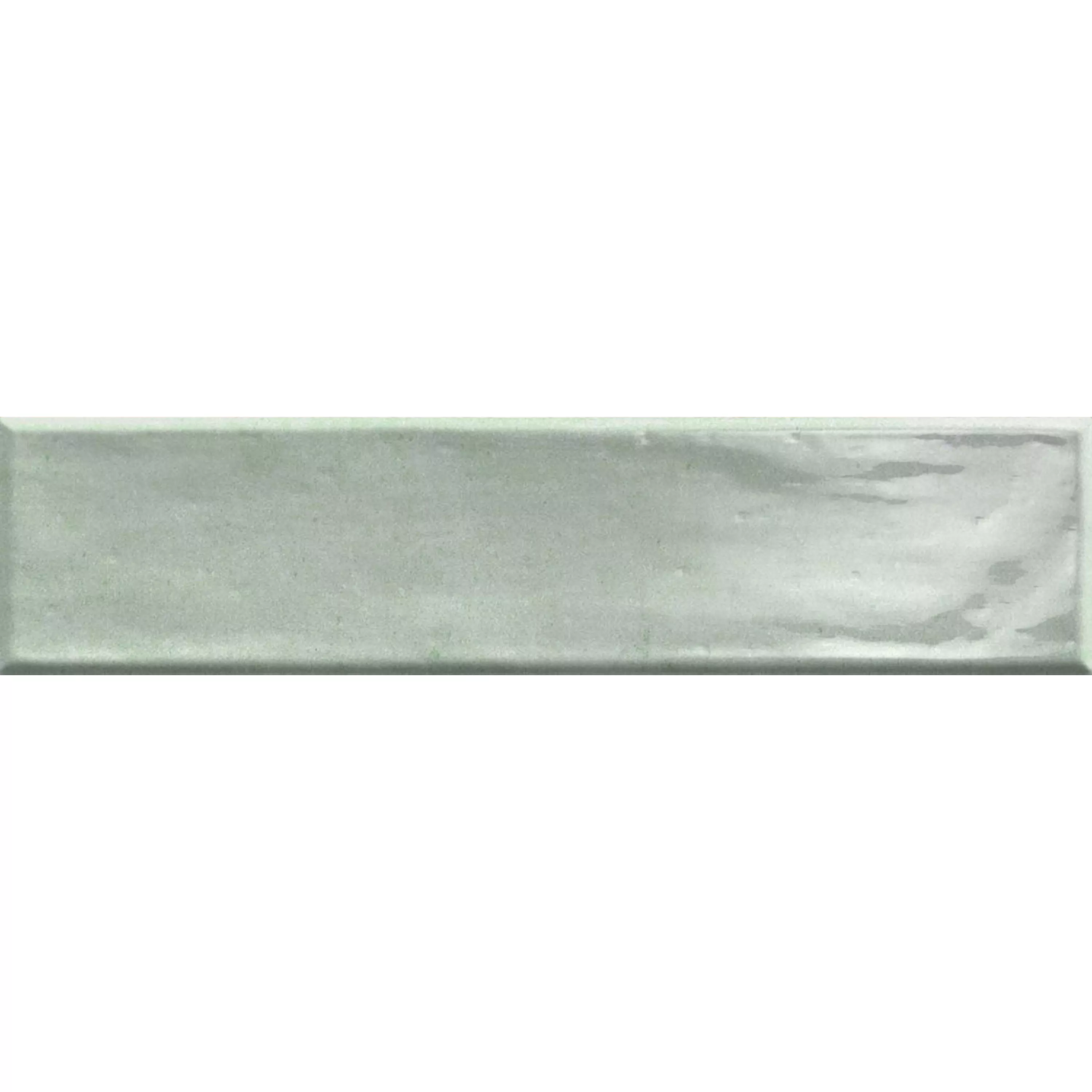 Zidne Pločice Tropea Sjajne Valovit Zelena 7,5x30cm Zidne Pločice Tropea Sjajne Valovit Zelena 7,5x30cm