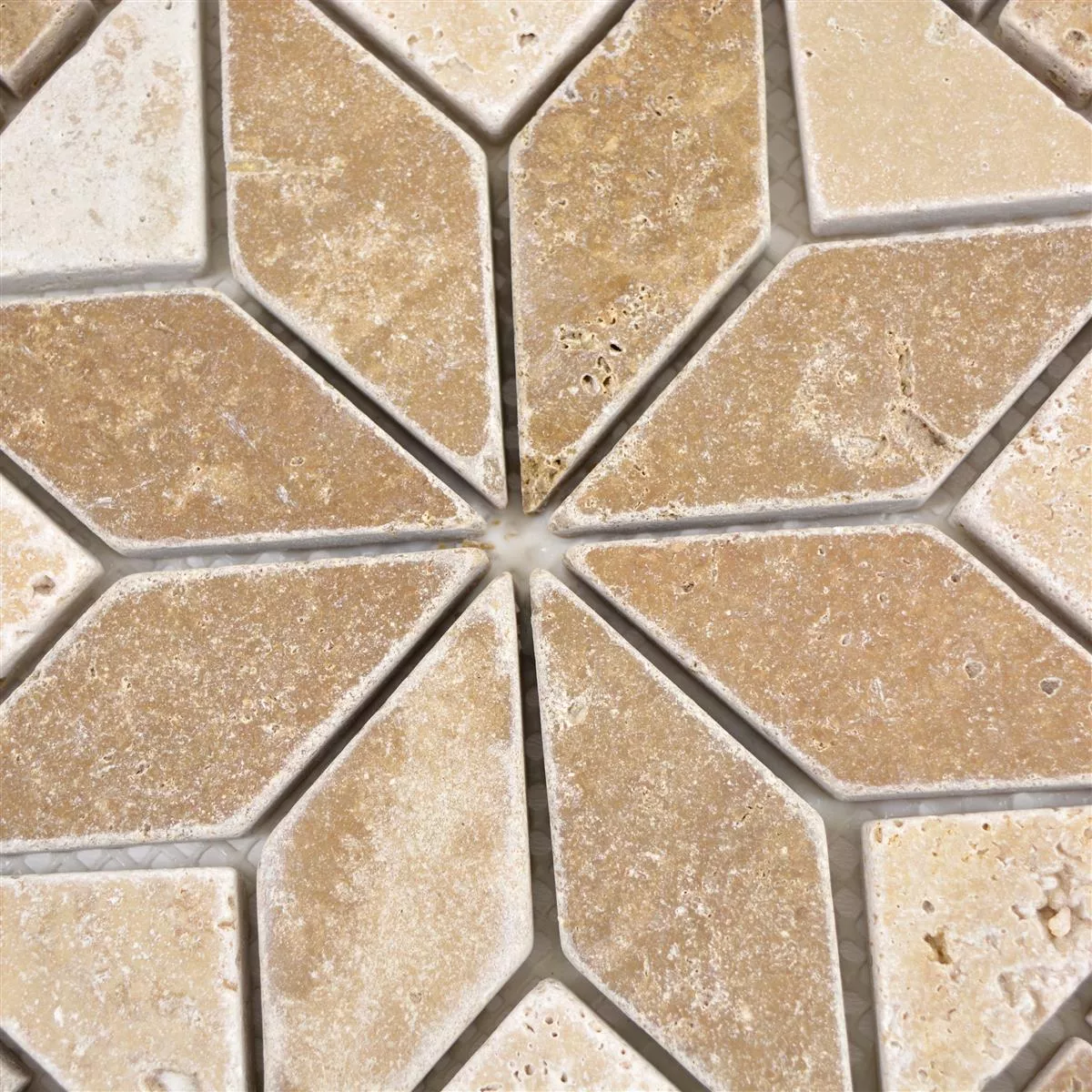 Prirodni Kamen Element Mozaika Clayton Bež Smeđa 30x30cm