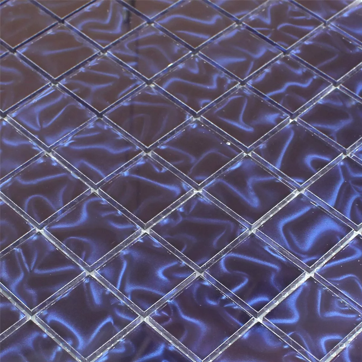 Mozaik Pločice Staklo Calypso Plava