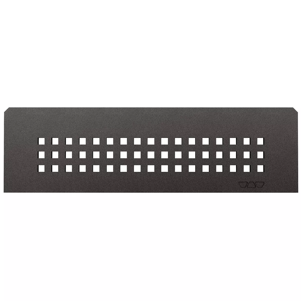 Zidna polica Schlüter pravokutna 30x8,7 cm kvadratna antracit