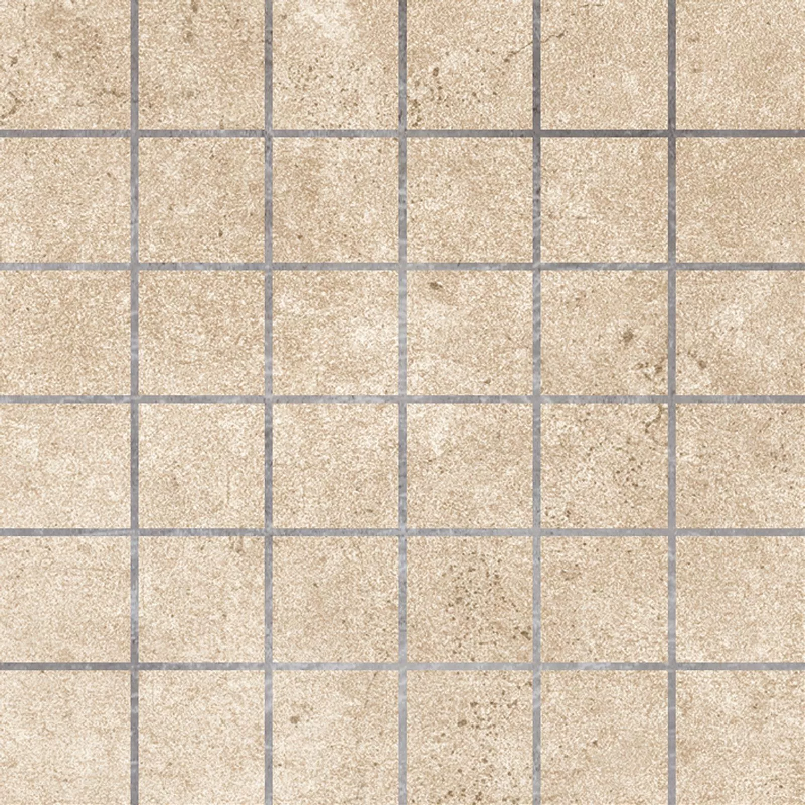 Mozaik Pločice Jamaica Imitacija Betona Pijesak Kvadrat