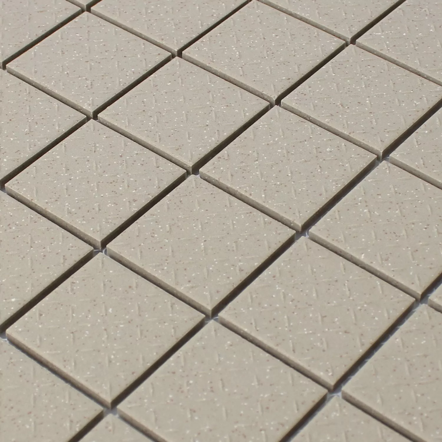 Mozaik Pločice Keramika Bež Prošaran Mat R11
