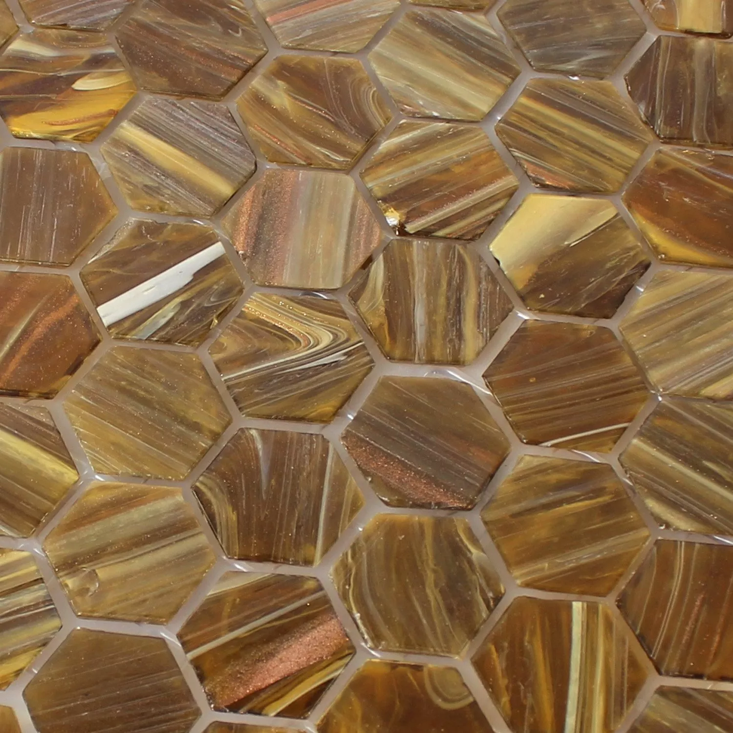 Mozaik Pločice Trend-Vi Staklo Heksagonalno 282
