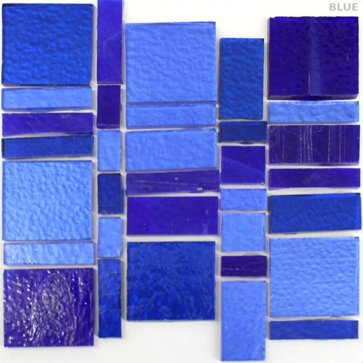 Staklene Pločice Trend Recikliranje Mozaik Liberty Blue