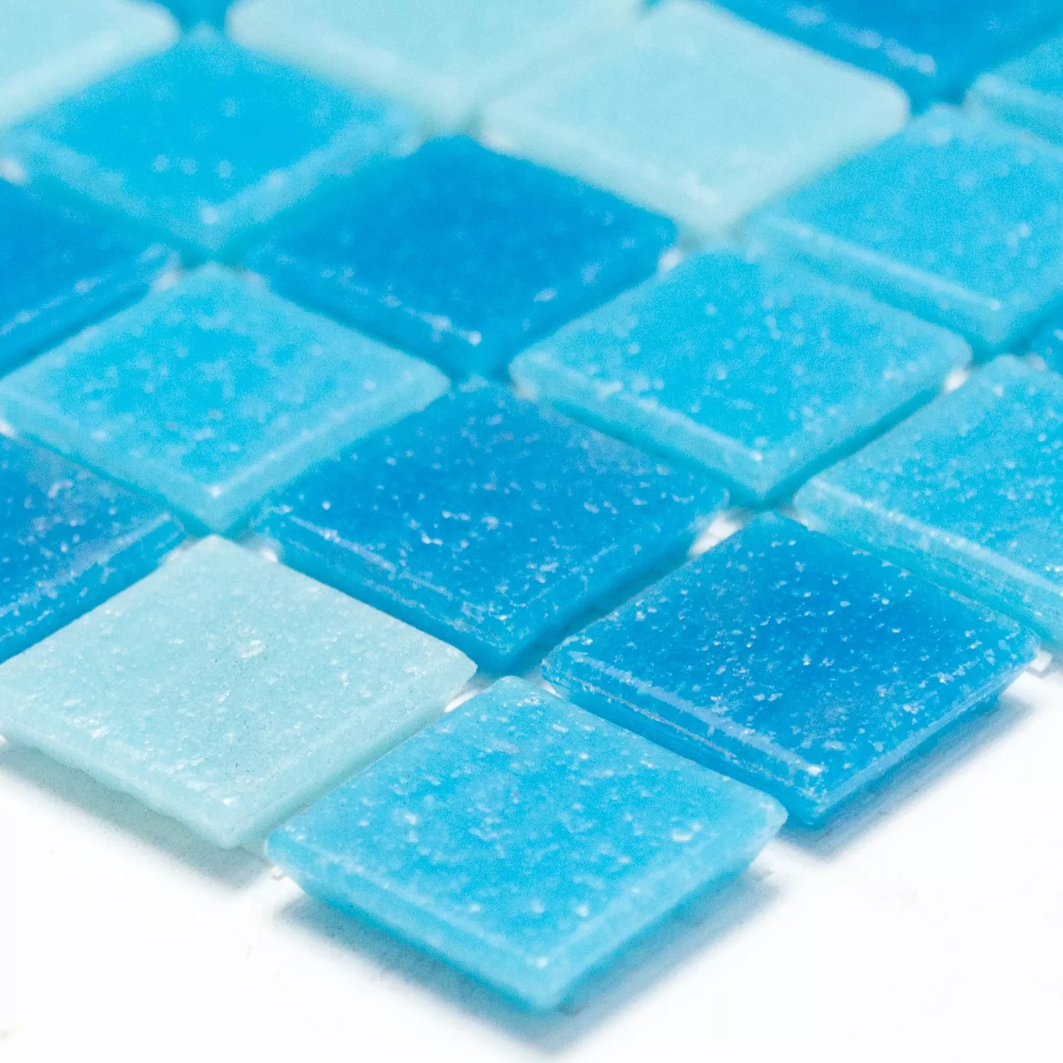 Stakleni Mozaik Pločice Plava Mix