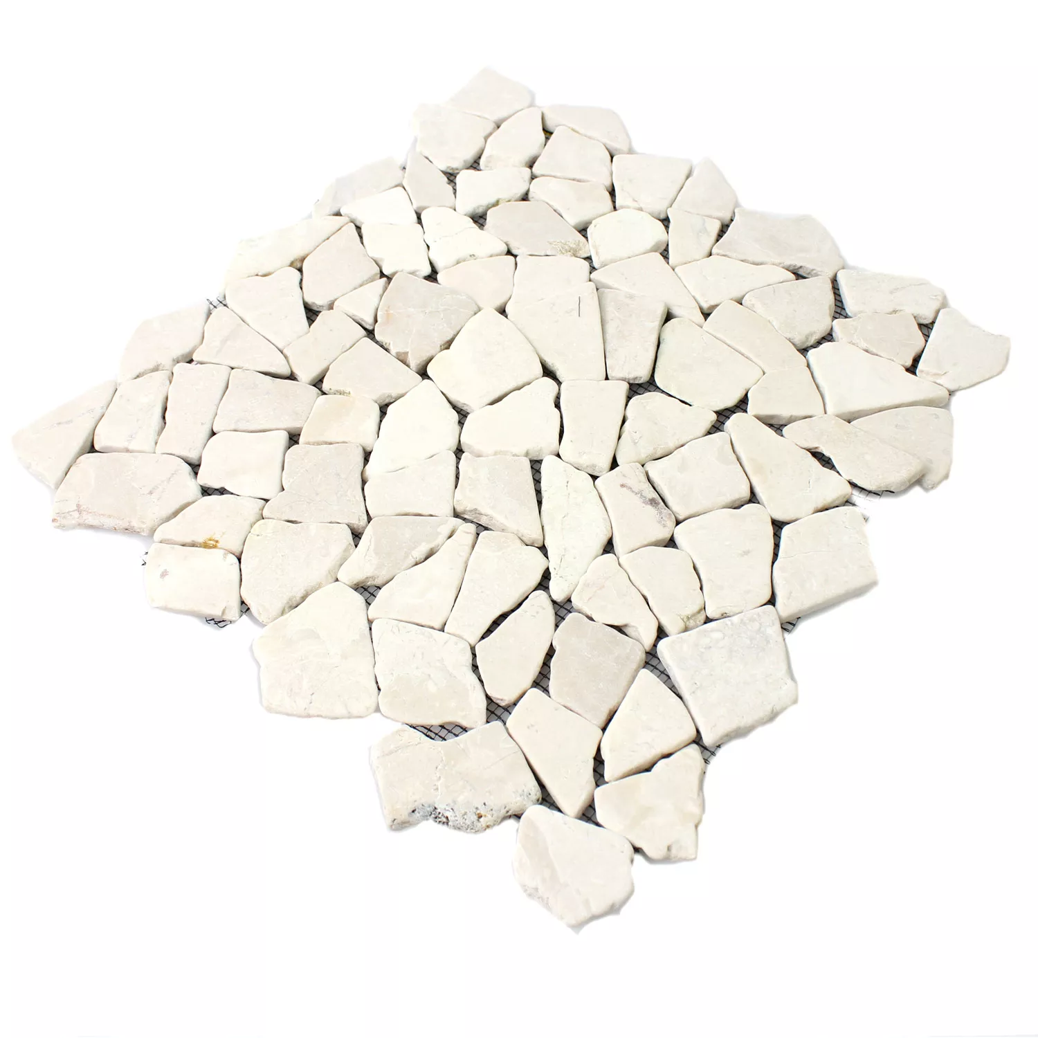 Mozaik Pločice Lomljeni Mramor Biancone