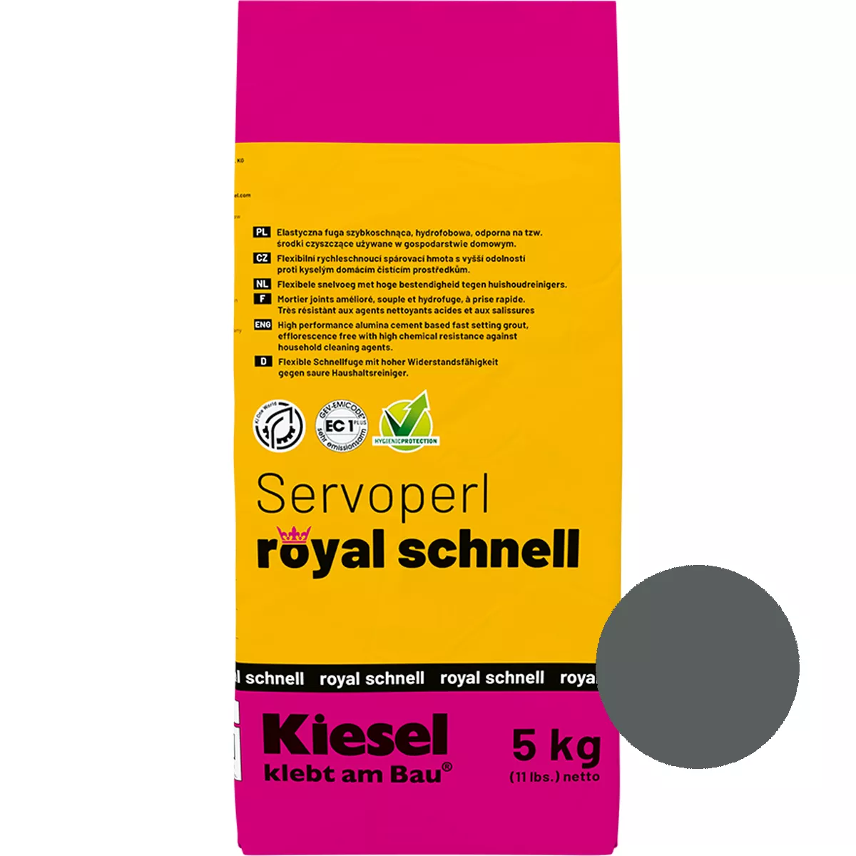 Masa za fuge Servoperl Royal Quick Basalt 5 kg