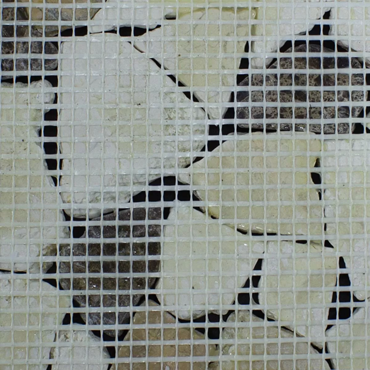 Lomljeni Mramor Mozaik Pločice Dolcevista Smeđa Bijela
