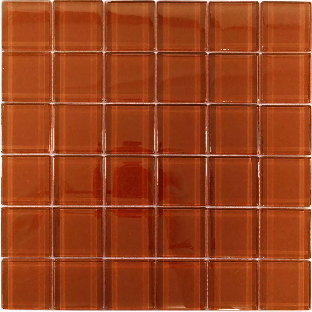 Stakleni Mozaik Pločice Melmore Crvena