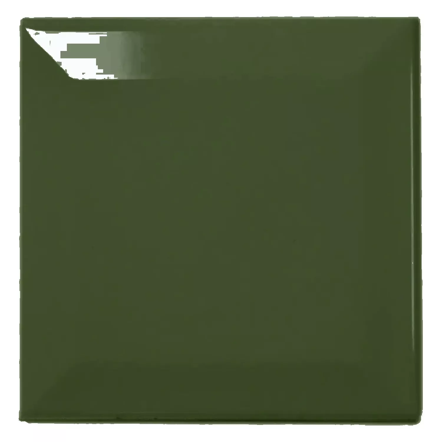 Metro pločica Zelena Sjajne 10x10 cm Faceta Catarina Botella