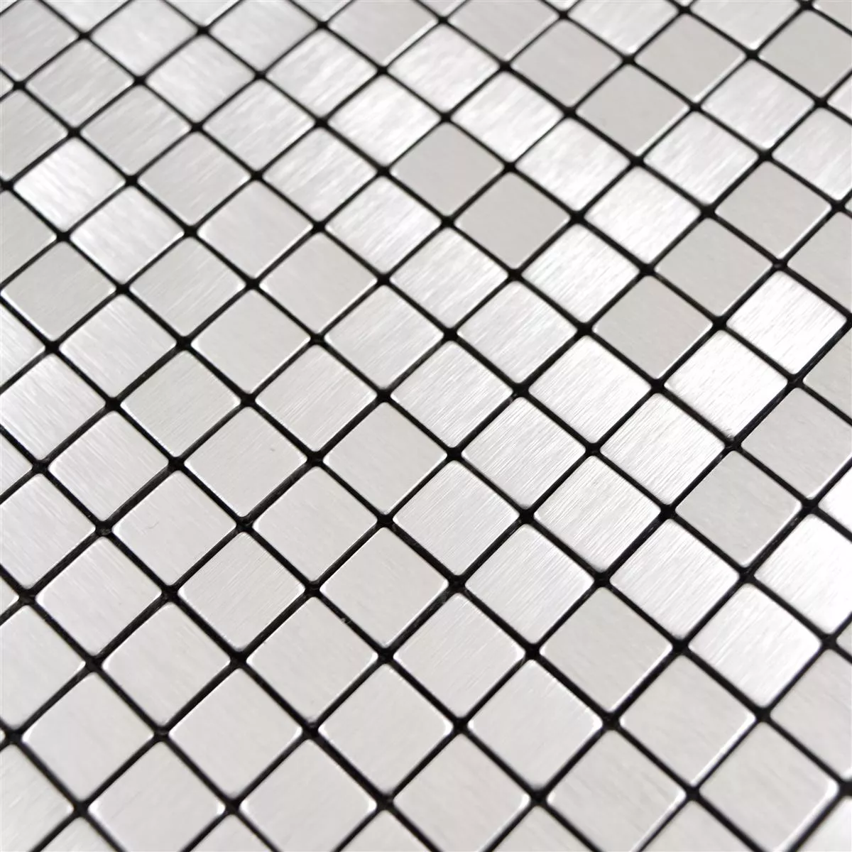 Uzorak Metal Mozaik Pločice Wygon Samoljepljiv Srebrna 