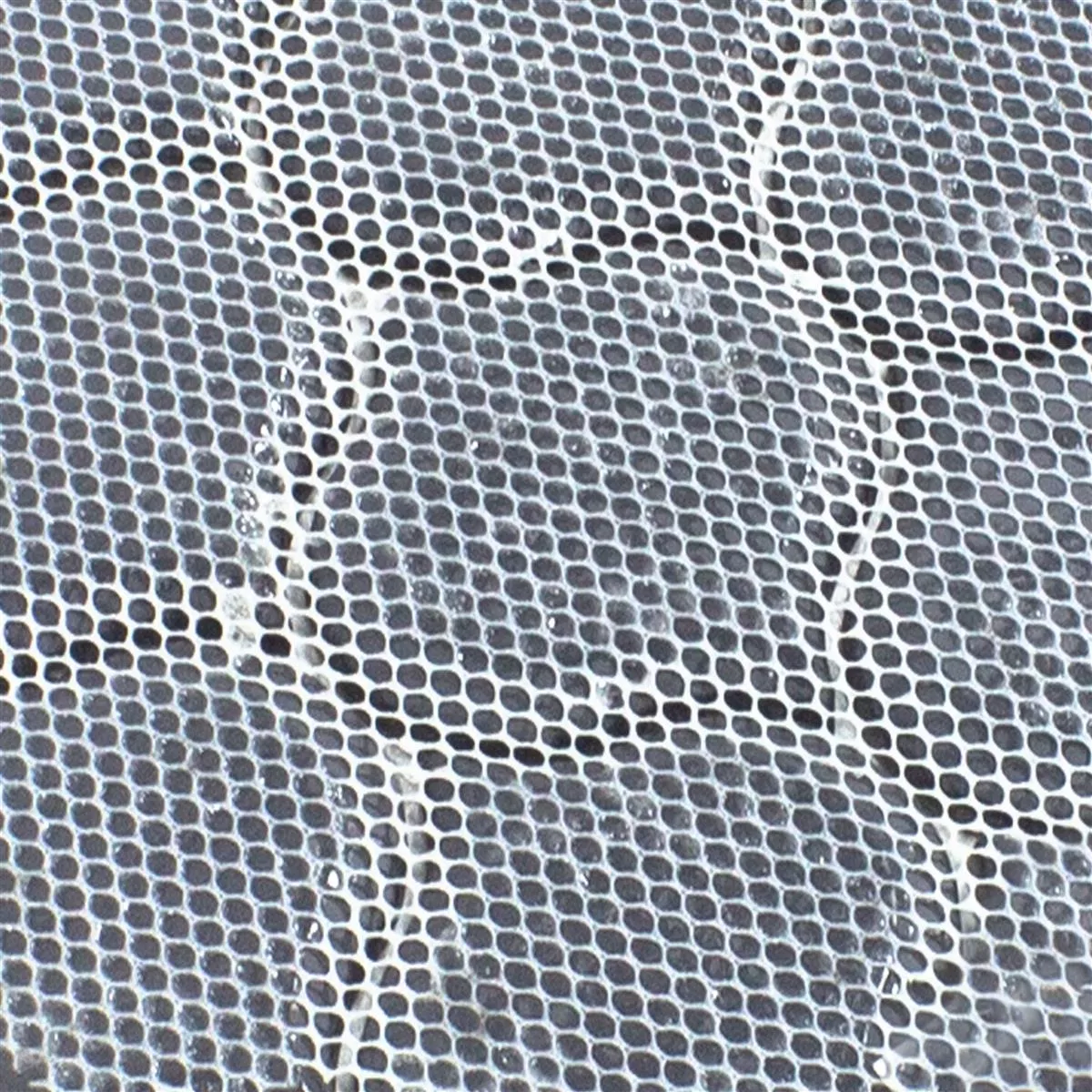 Stakleni Mozaik Pločice Andalucia Arabesque Crna