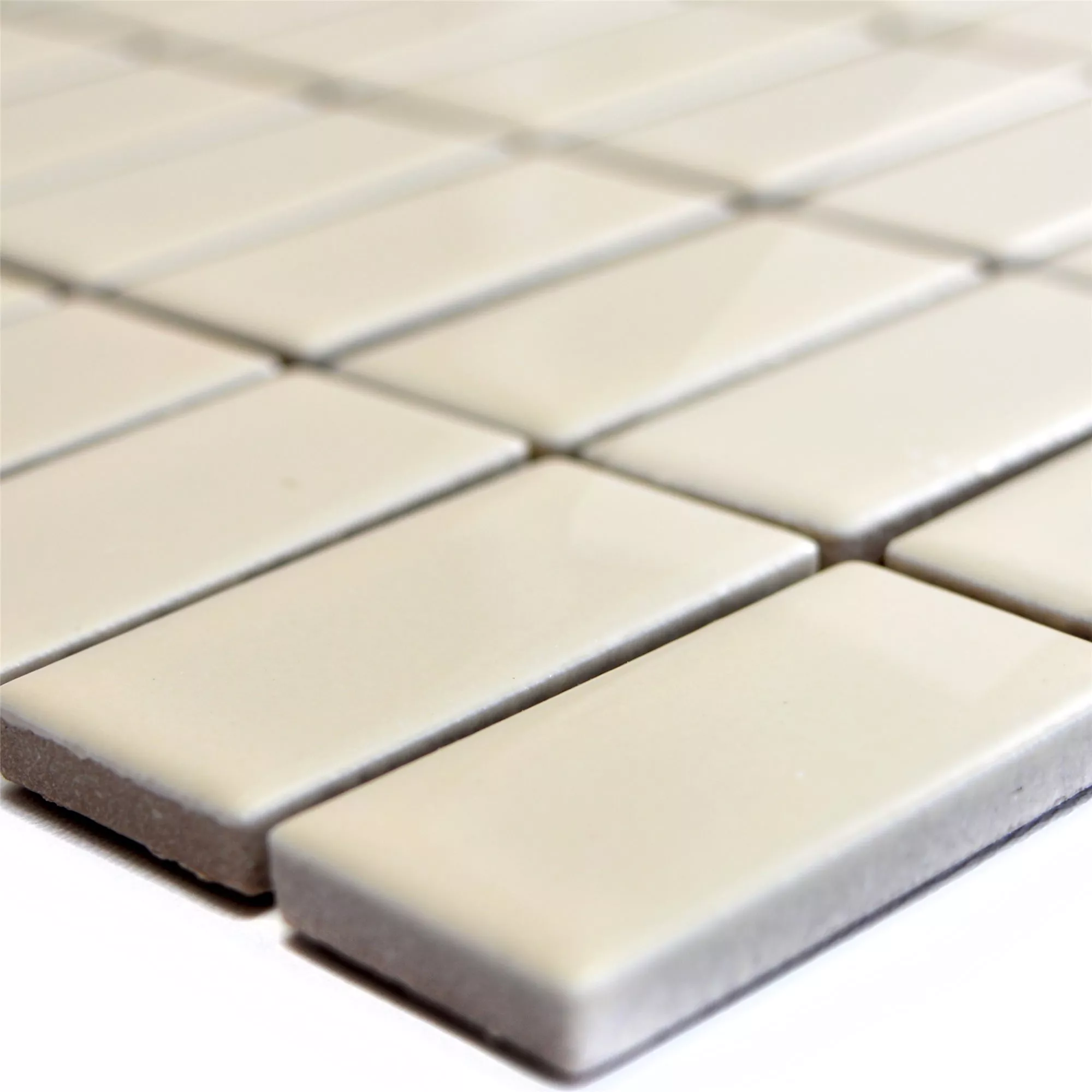 Keramika Mozaik Pločice Adrian Bež Sjajne Pravokutnik Keramika Mozaik Pločice Adrian Bež Sjajne Pravokutnik