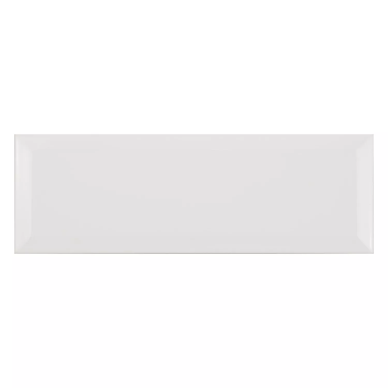 Metro pločica Bijela Mat 10x30 cm Faceta El Paso Blanco