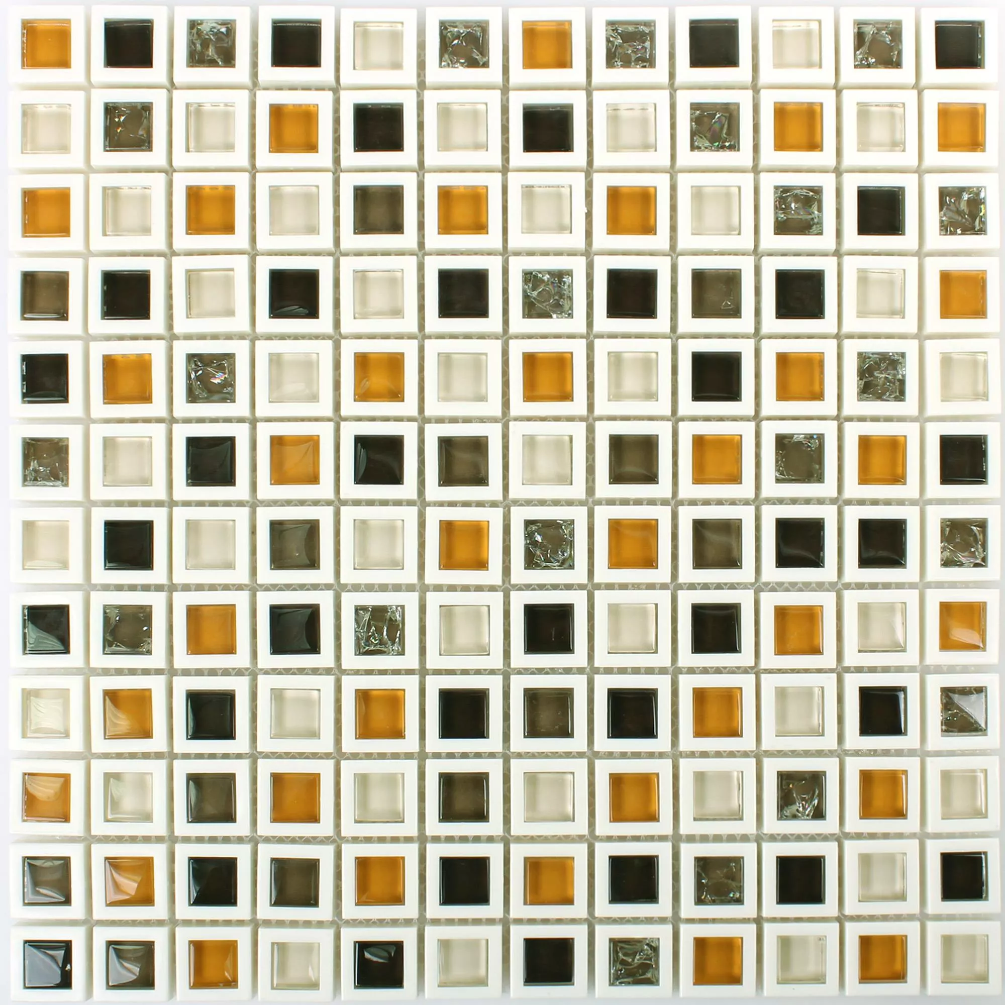 Staklo Plastika Mozaik Anatolia Smeđa