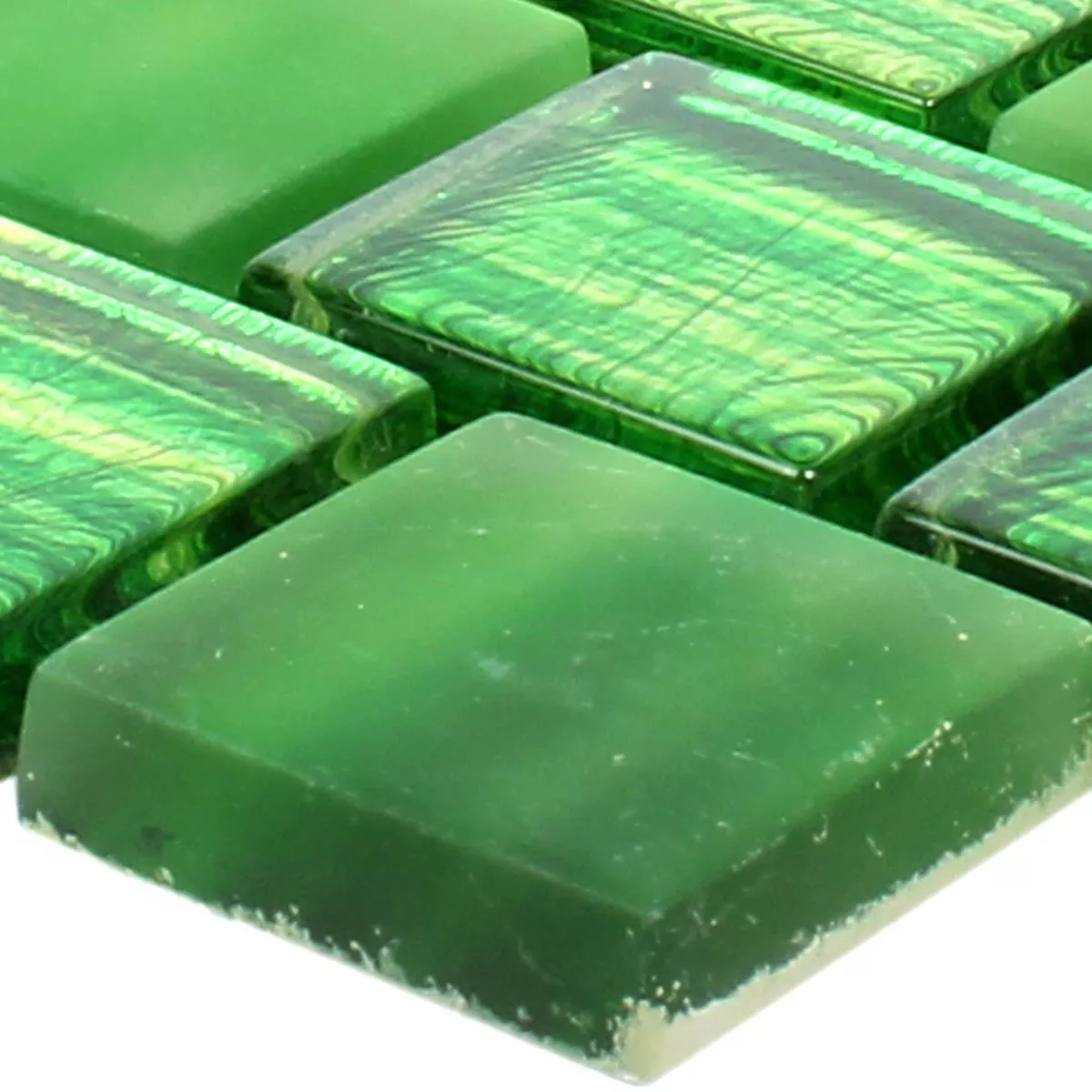 Uzorak Stakleni Mozaik Pločice Lanzarote Zelena