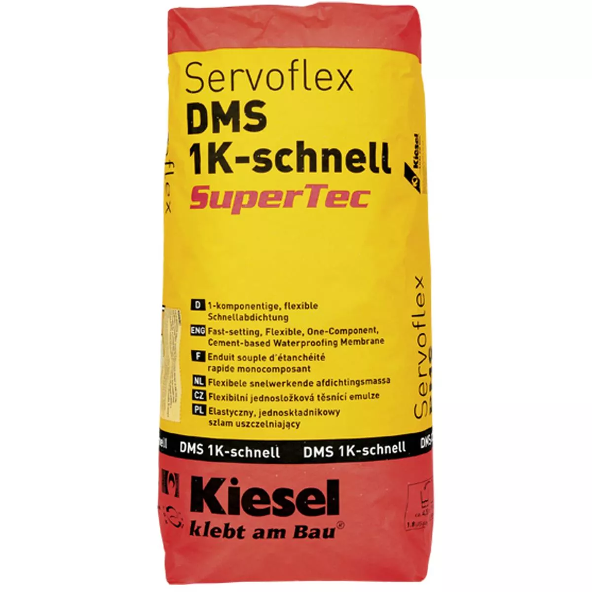 Samonivelirajuća brtva Kiesel Servoflex DMS 1K-Schnell 15 kg