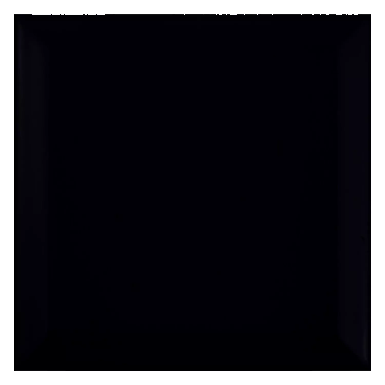 Metro pločica Crna Mat 15x15 cm Faceta Eris Negro
