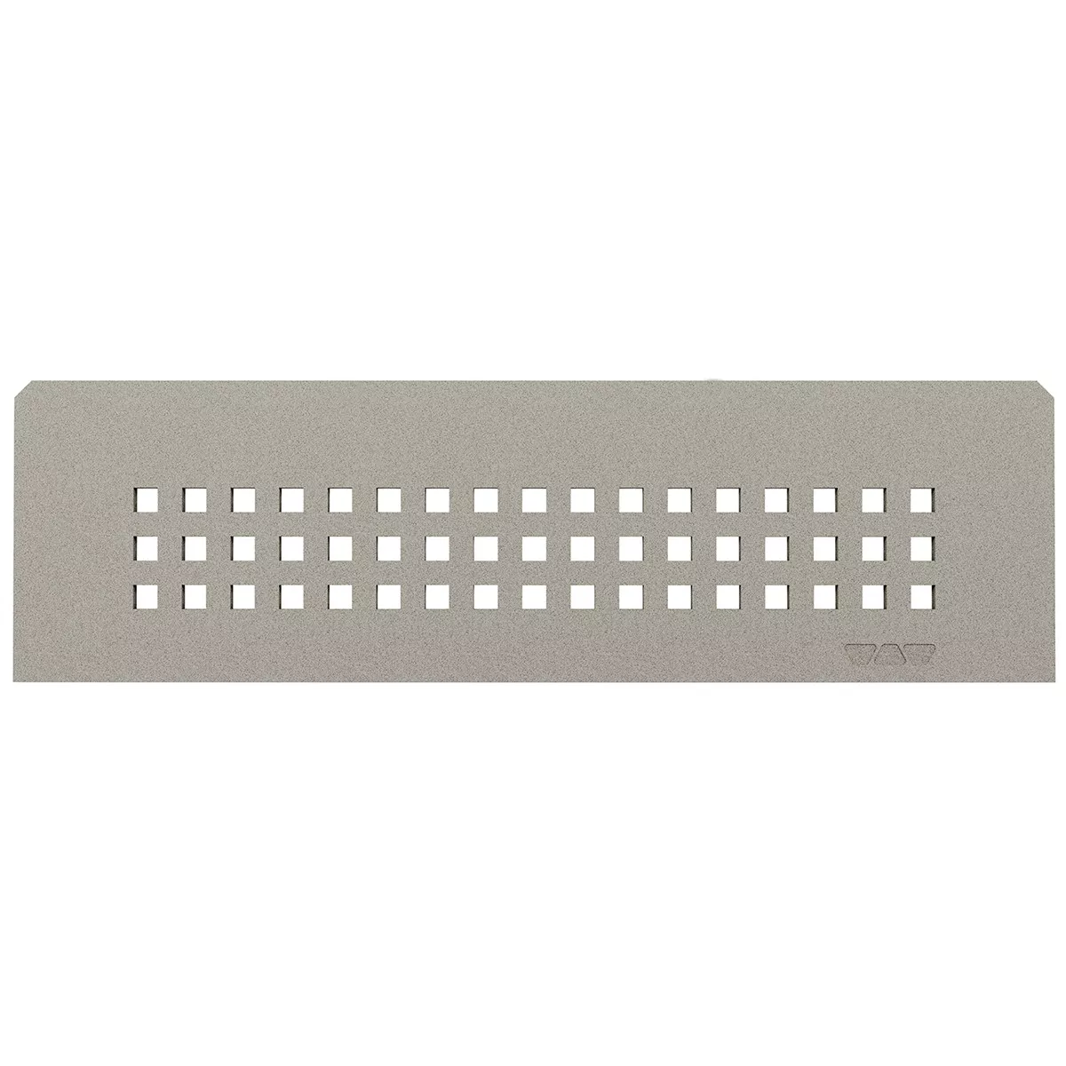 Zidna polica Schlüter pravokutna 30x8,7 cm kvadratna siva