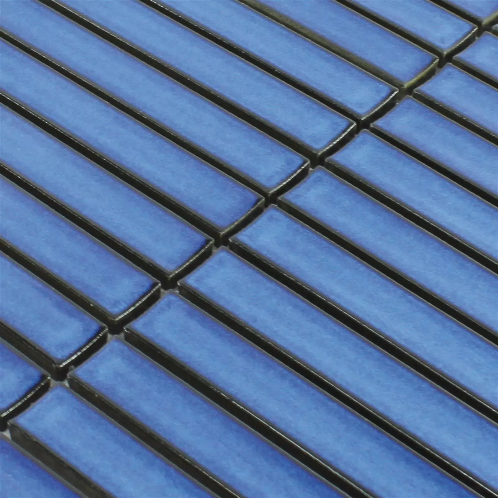 Uzorak Keramički Mozaik Pločice Štapići Ontario Plava