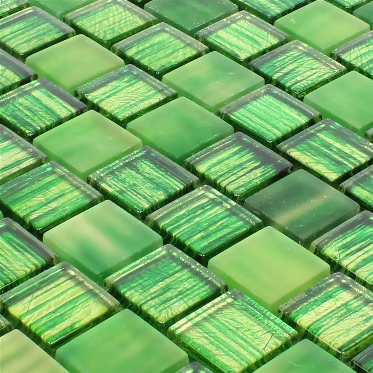 Stakleni Mozaik Pločice Lanzarote Zelena