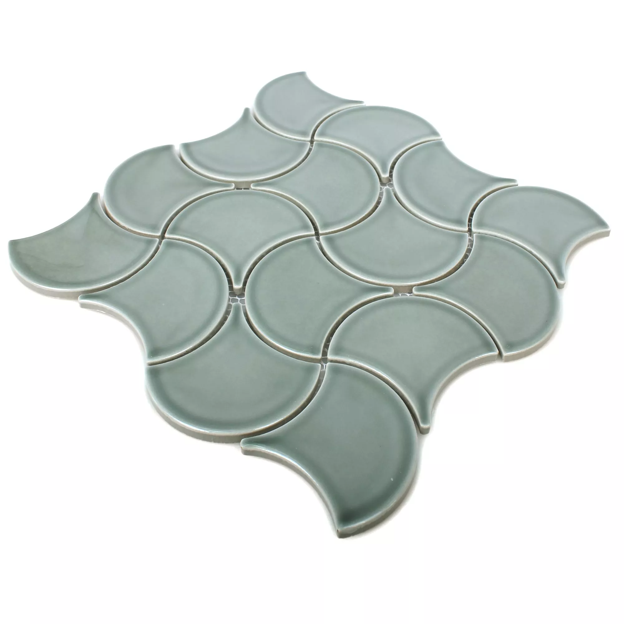 Uzorak Keramika Mozaik Pločice Toledo Val Zelena