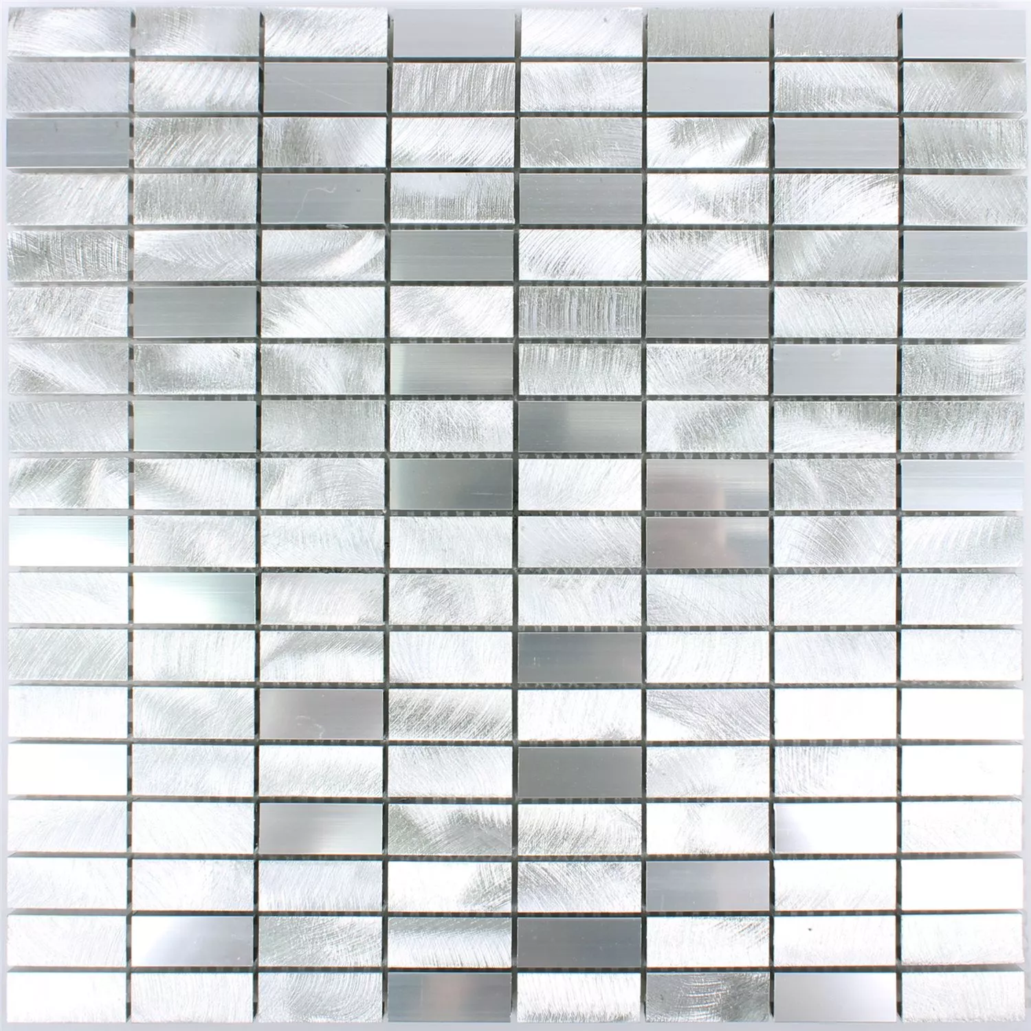 Mozaik Pločice Aluminij Arriba Srebrna