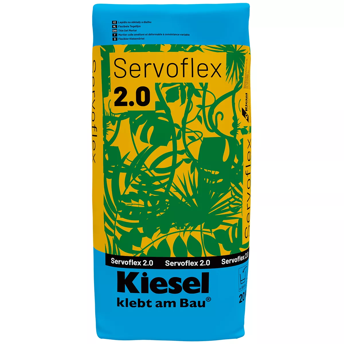 Fleksibilno ljepilo za pločice Kiesel Servoflex 2.0 20 kg