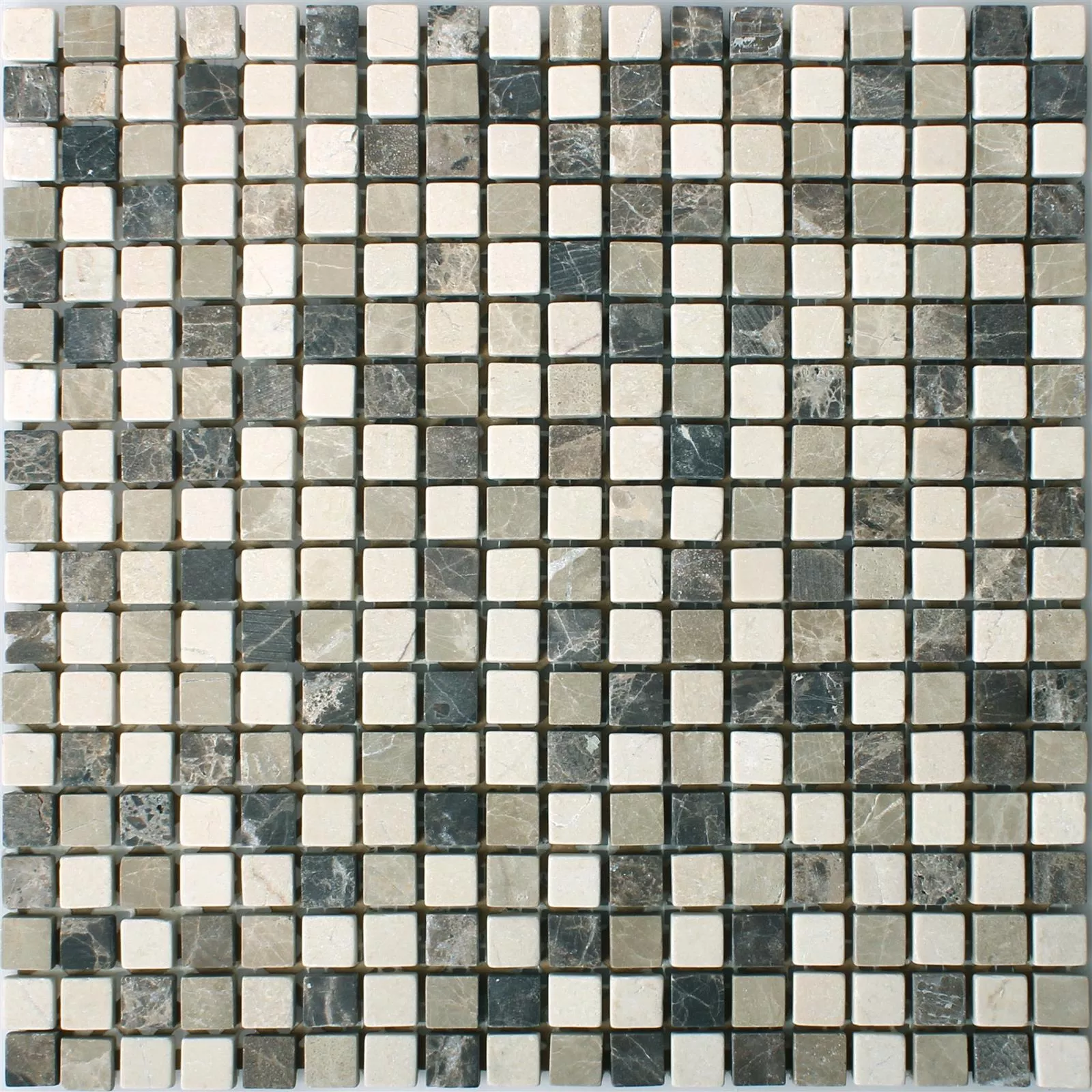 Uzorak Mozaik Pločice Mramor Prirodni Kamen Waranya