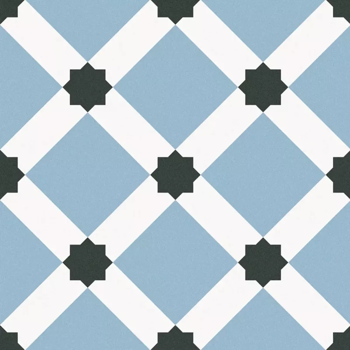 Atlantica Colmar Plava Bijela 25x25 cm