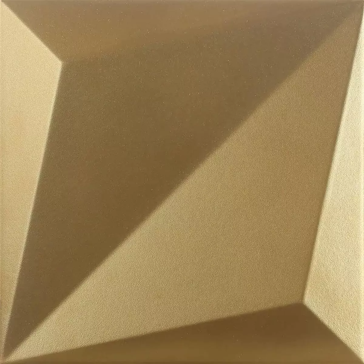 Zidne Pločice Skyline 3D Origami Mat Zlatna