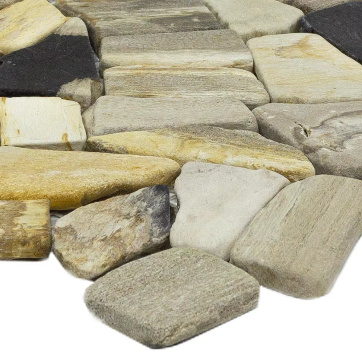 Mozaik Pločice Lomljeni Mramor Antika Oak