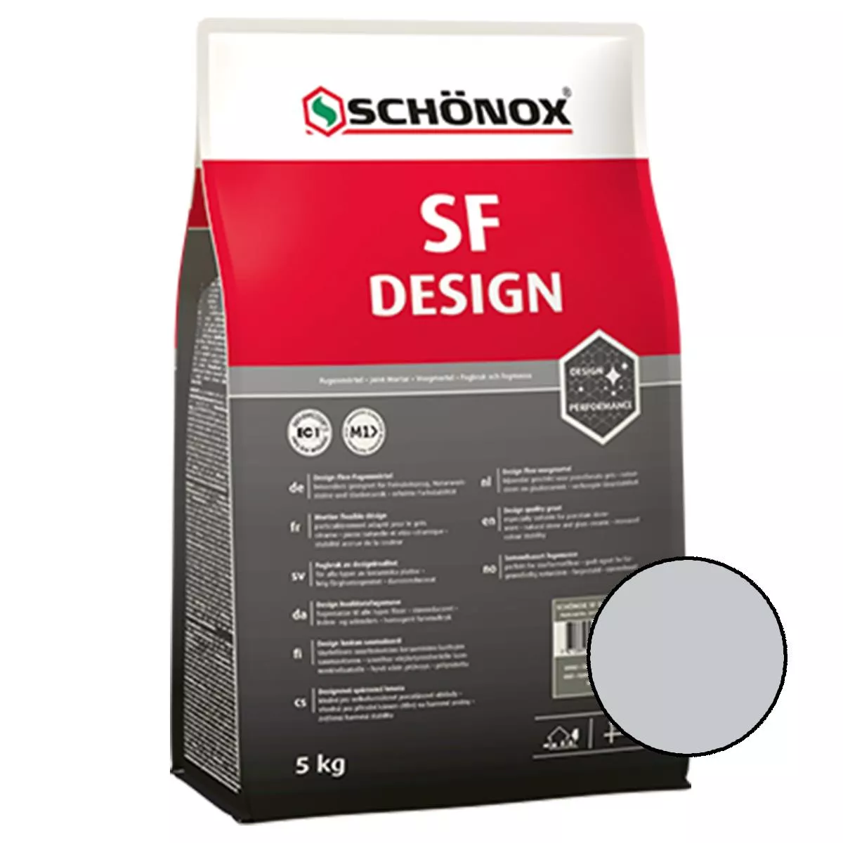 Fug masa Schönox SF Design Silver Grey 5 kg