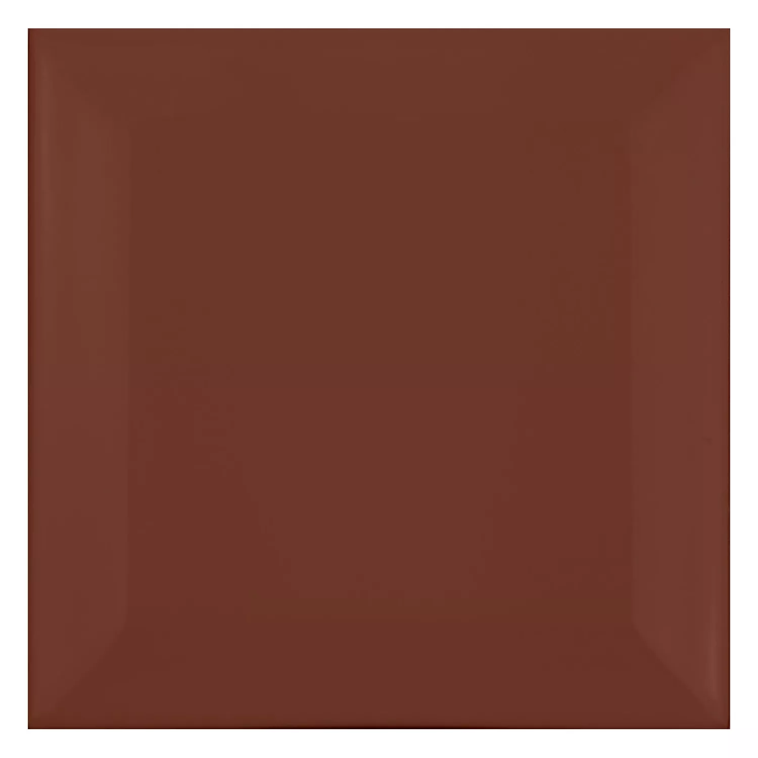 Metro pločica Smeđa Mat 10x10 cm Faceta Catarina Marron