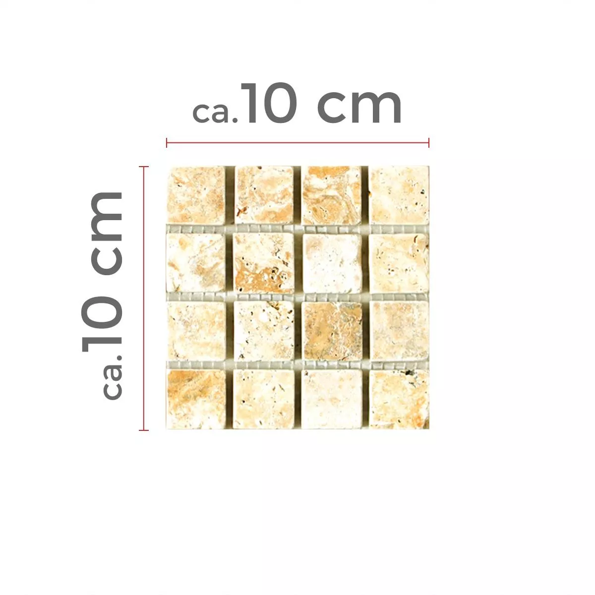 Uzorak Mozaik Pločice Travertin Castello Zlatna 23