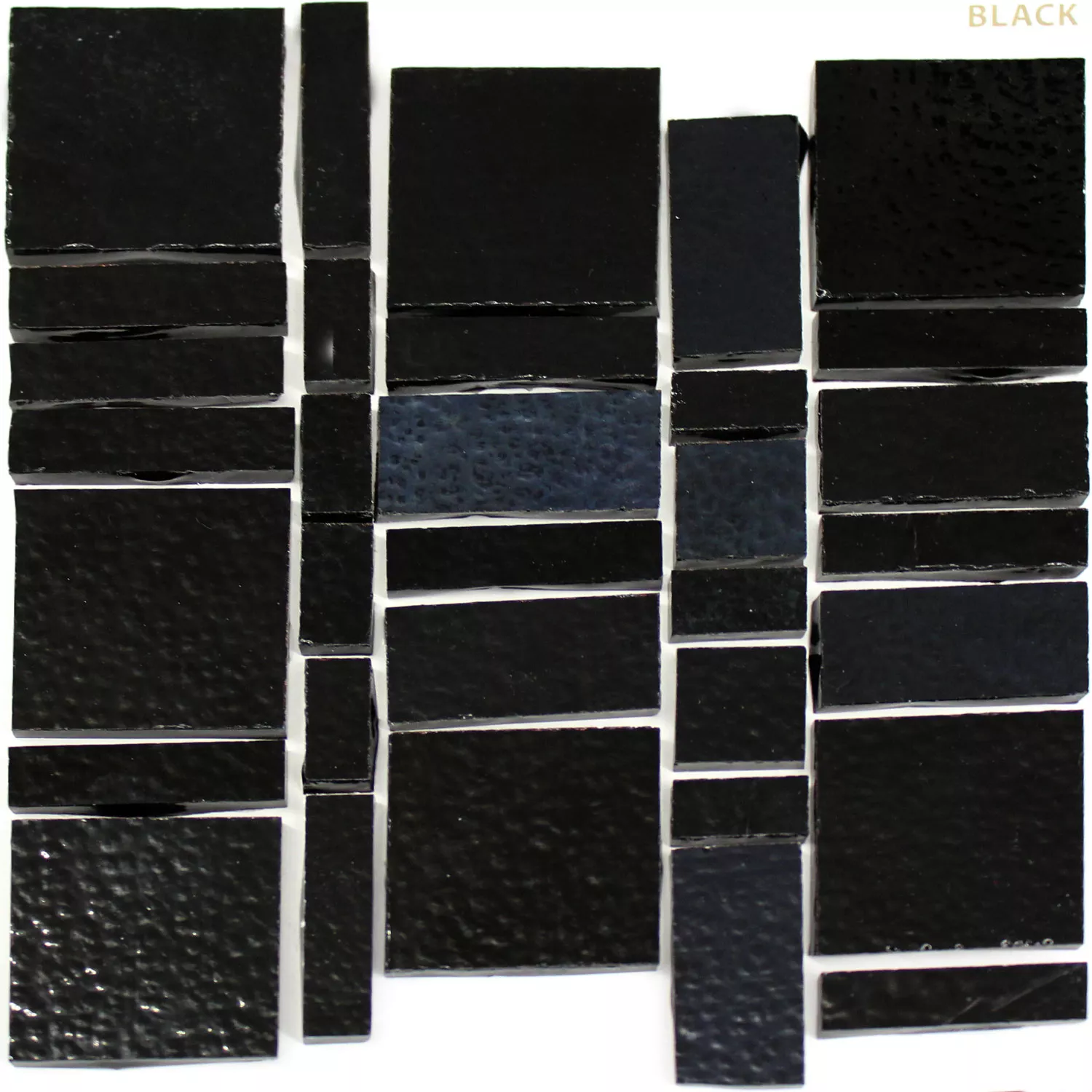 Staklene Pločice Trend Recikliranje Mozaik Liberty Black