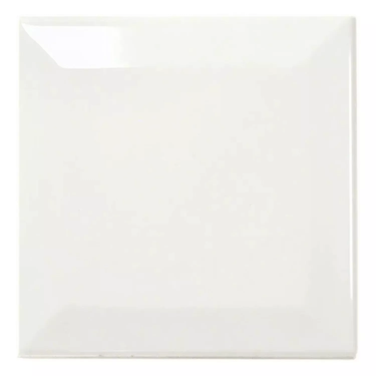 Metro pločica Bijela Sjajne 10x10 cm Faceta Catarina Blanco