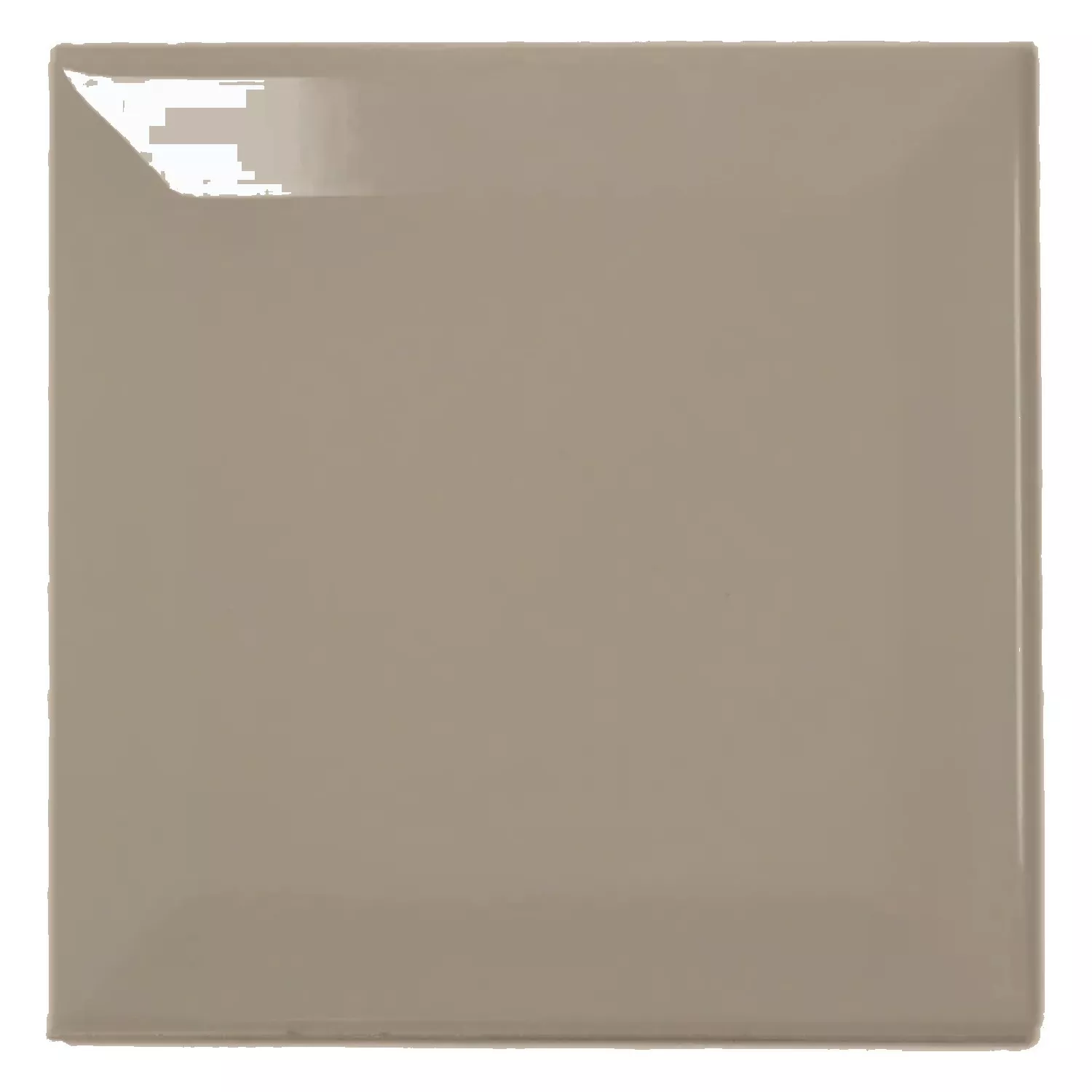 Metro pločica Smeđa Sjajne 10x10 cm Faceta Catarina Mink