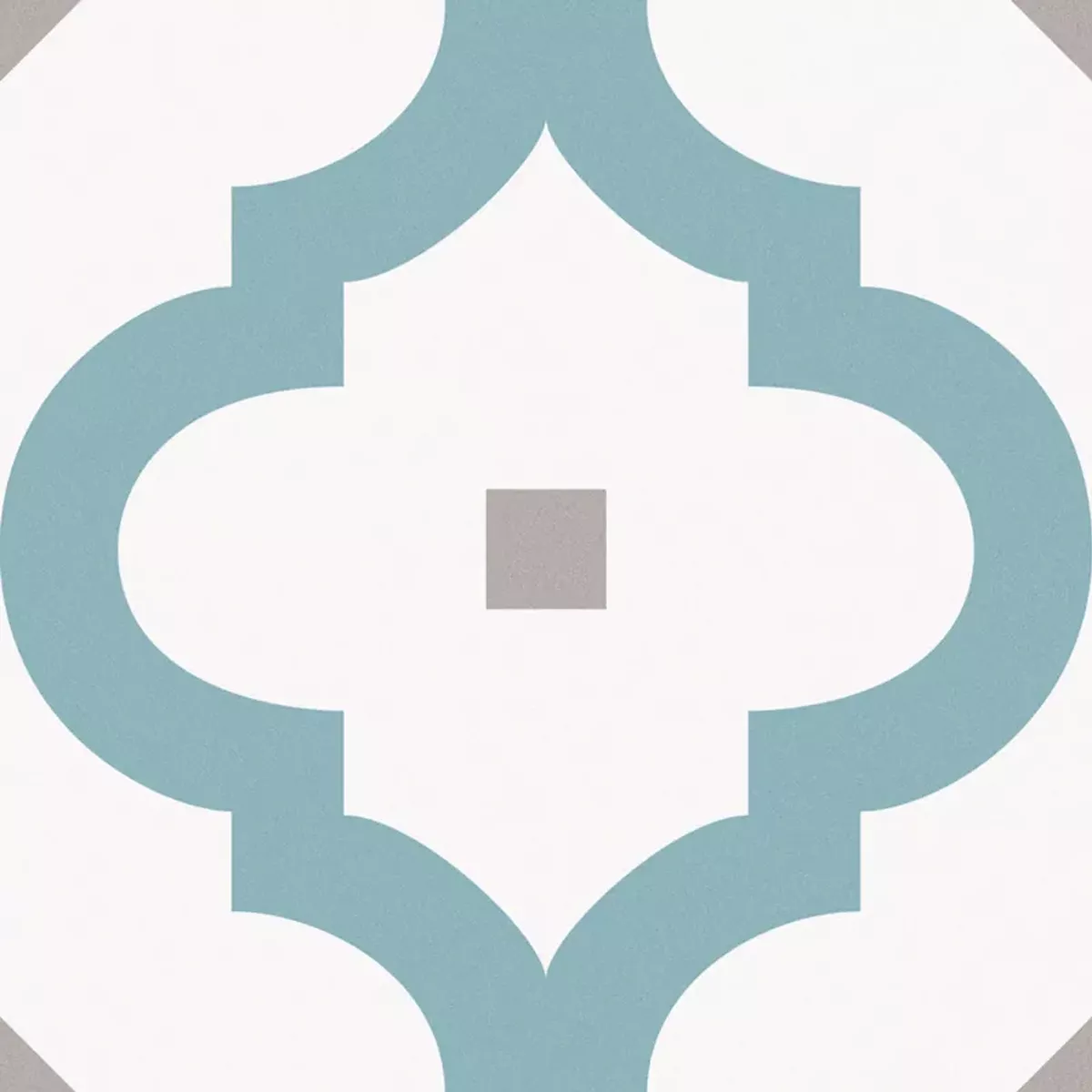 Atlantica Medeo Plava Bijela Siva 25x25 cm