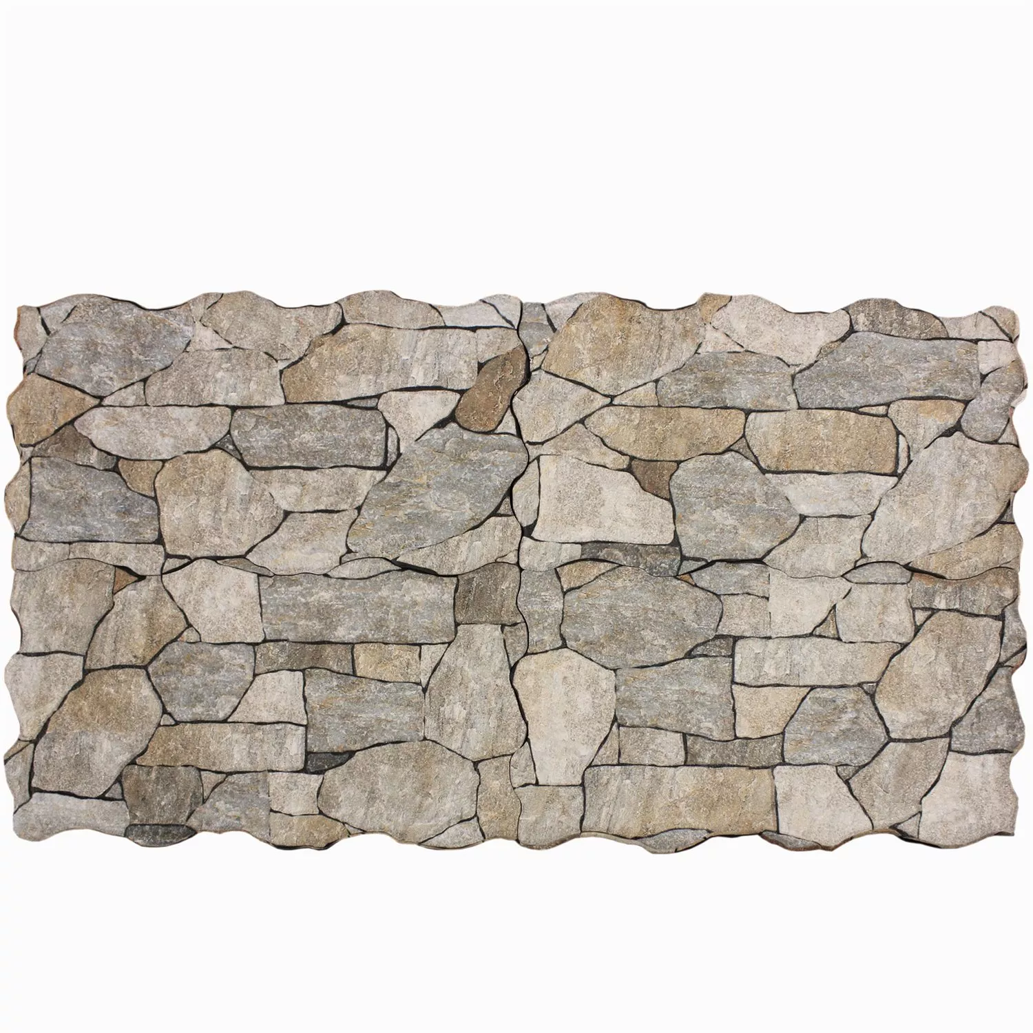Zidne Pločice Eldorado Imitacija Kamen Gris