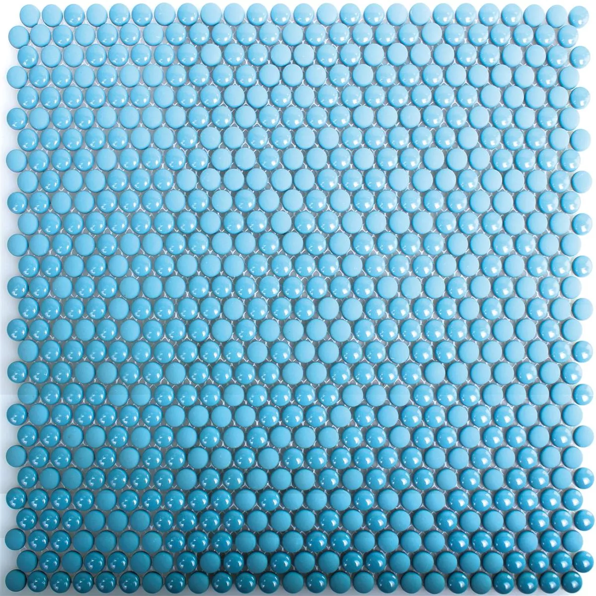 Stakleni Mozaik Pločice Bonbon Zaobljen Eco Plava