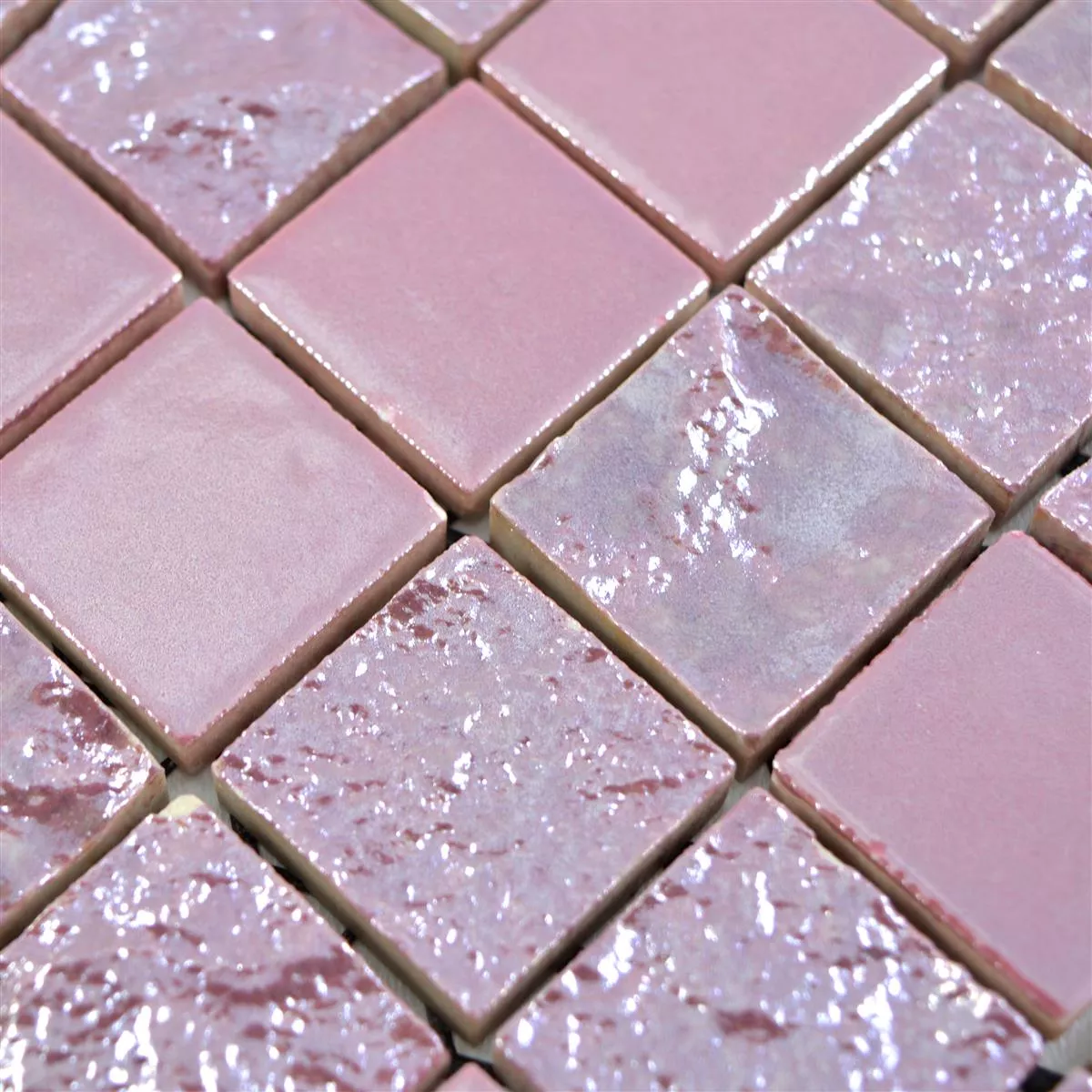Keramički Mozaik Pločice Shogun 3D Pink