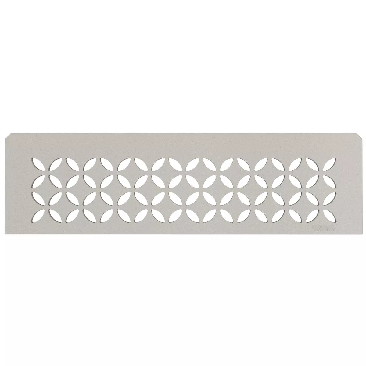Zidna polica Schlüter pravokutna 30x8,7 cm cvjetna bež boja