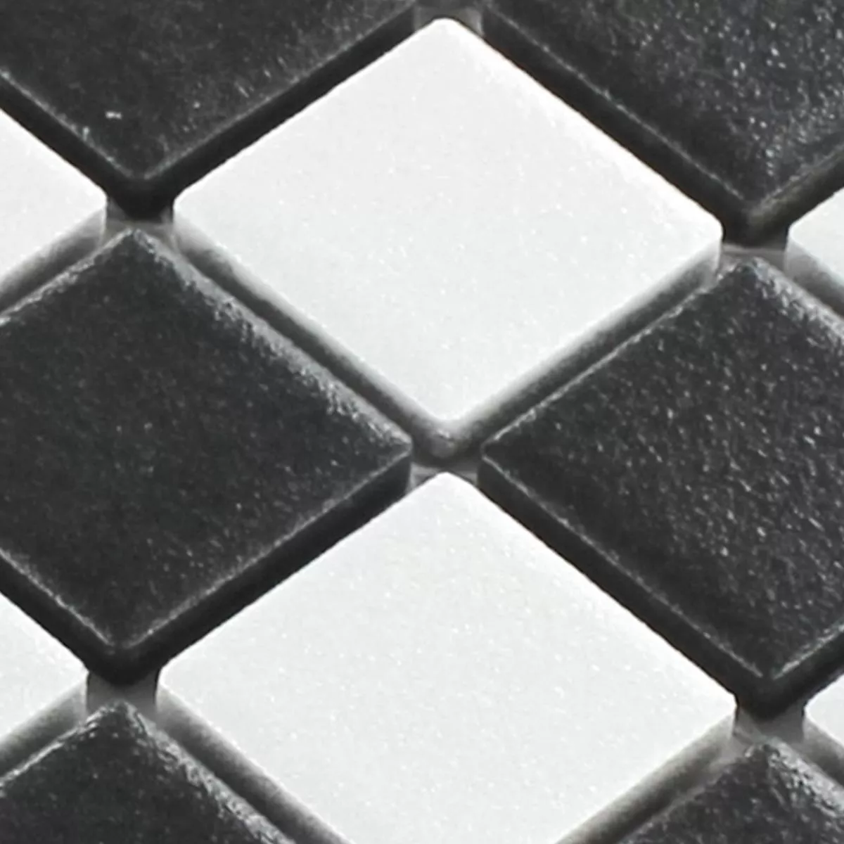 Uzorak Keramika Mozaik Pločice Heinmot Crna Bijela R10 Q25