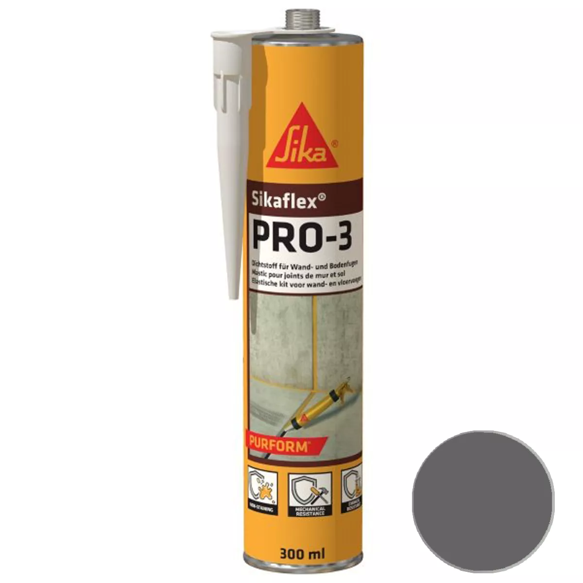 Brtvilo za fuge Sikaflex Pro-3 Purform beton siva 300 ml